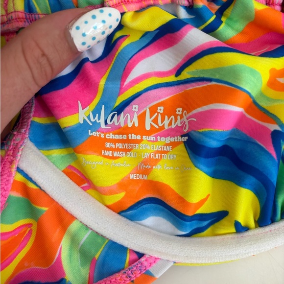 Kulani Kinis Vibrant Swirl Bikini - BOTTOMS ONLY - Picture 2 of 3